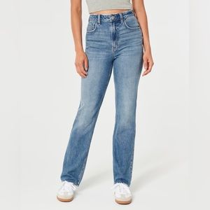 ULTRA HIGH-RISE MEDIUM WASH 90S STRAIGHT JEANS
